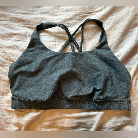 Lululemon Gray Women's Sports Bra - Picture 1 of 3